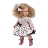 Puppe Llorens Elena 35 cm — corpo morbido, viso e arti dipinti a mano