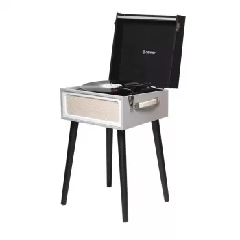 Giradischi Denver VPR-250 nero grigio legno 33 1/3 45 78 giri/min