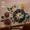 LEGO 10340 Icons Ghirlanda di Natale Giocattolo da costruzione