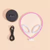 Lampada da tavolo MANTA SNL86PK Style Neon Lights UFO rosa – lampada neon decorativa rosa