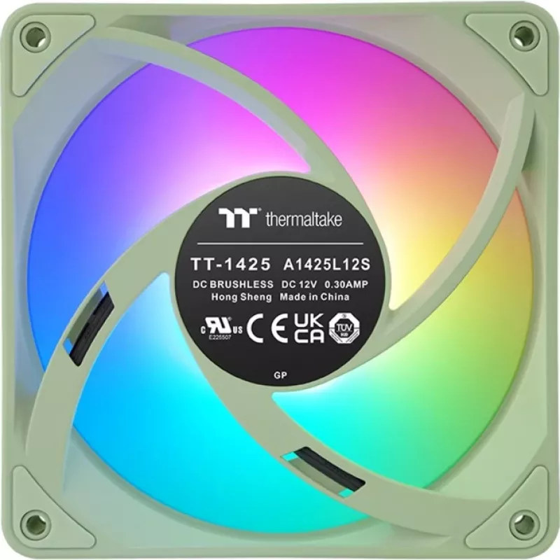 Thermaltake CT140 EX ARGB Sync 140mm confezione da 3 - Matcha Green