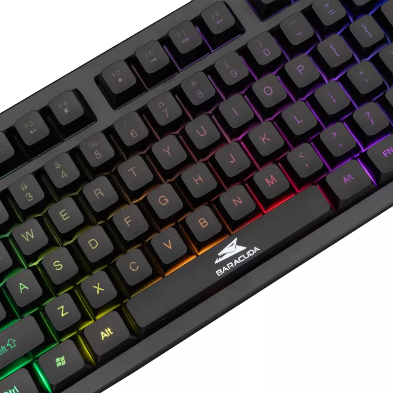 Tastiera con filo Baracuda Krill nera KRILL-B — layout compatto, layout US