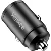 Caricabatterie da auto YENKEE CAR 02 Power Delivery 30W con porte USB-A e USB-C