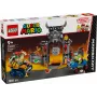 Giocattolo da costruzione set LEGO 72039 Super Mario La fortezza di Bowser con Mario Kart, set di gioco interattivo