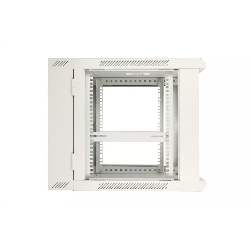Armadio rack Extralink 9U 600x600 AZH grigio a parete, orientabile