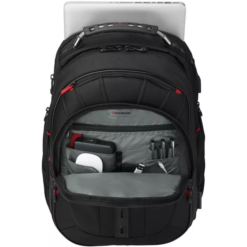 Wenger Pegasus Deluxe - Zaino per notebook - 40,6 cm - 35,60 cm (14) - 40,60 cm (16) - nero (606492)