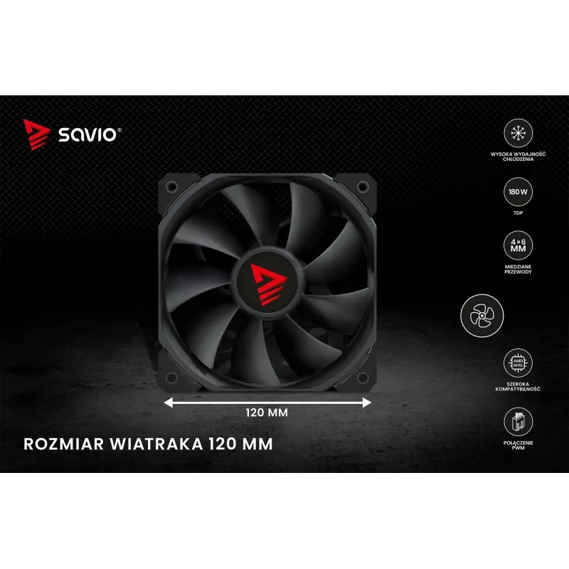 SAVIO VORTEX X2 Dissipatore per CPU