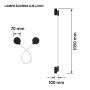 Applique LED Activejet AJE-LIVIO WW