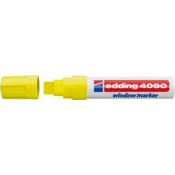 Pennarello gessetto Edding 4090 punta a scalpello giallo 5 pezzi