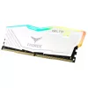 DIMM 16 GB DDR4-3200 (2x 8 GB) kit dual, memoria bianco, TF4D416G3200HC16FDC01, Delta RGB, INTEL XMP