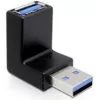 Adattatore USB 3.0 M/F DeLOCK 65340 nero