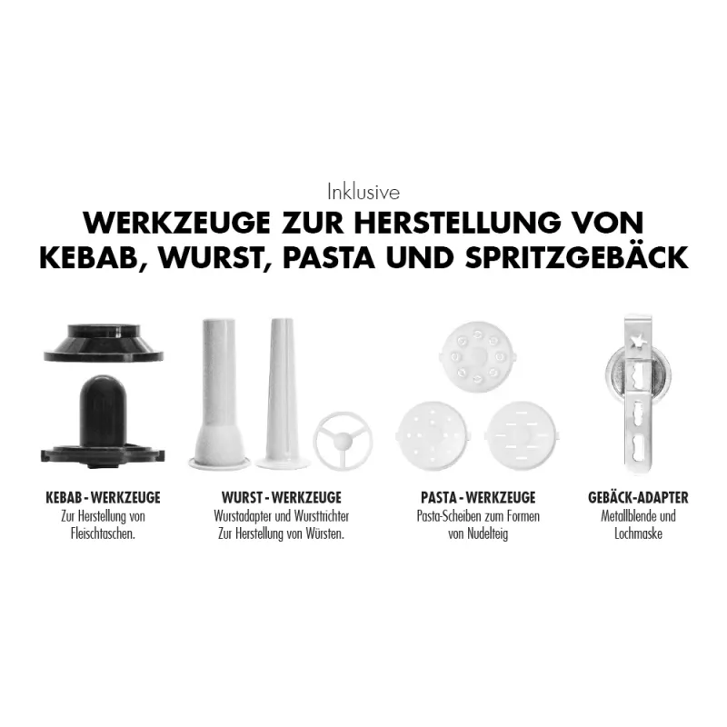 Gastroback 42827 Design Advanced Digital Impastatrice planetaria, 600 W, 5 l