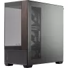 Cooler Master Elite 690 case PC, Midi-Tower, ATX, Tempered Glass - 4x ventole ARGB, legno, nero