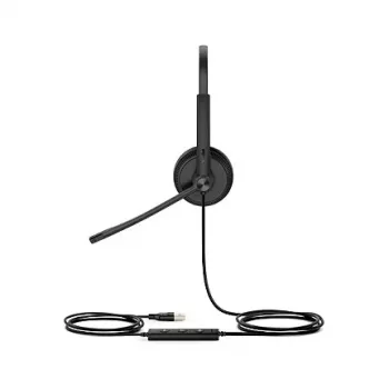Yealink UH34 SE Lite Dual Teams cuffia con filo archetto ufficio/call center USB Type-C nero