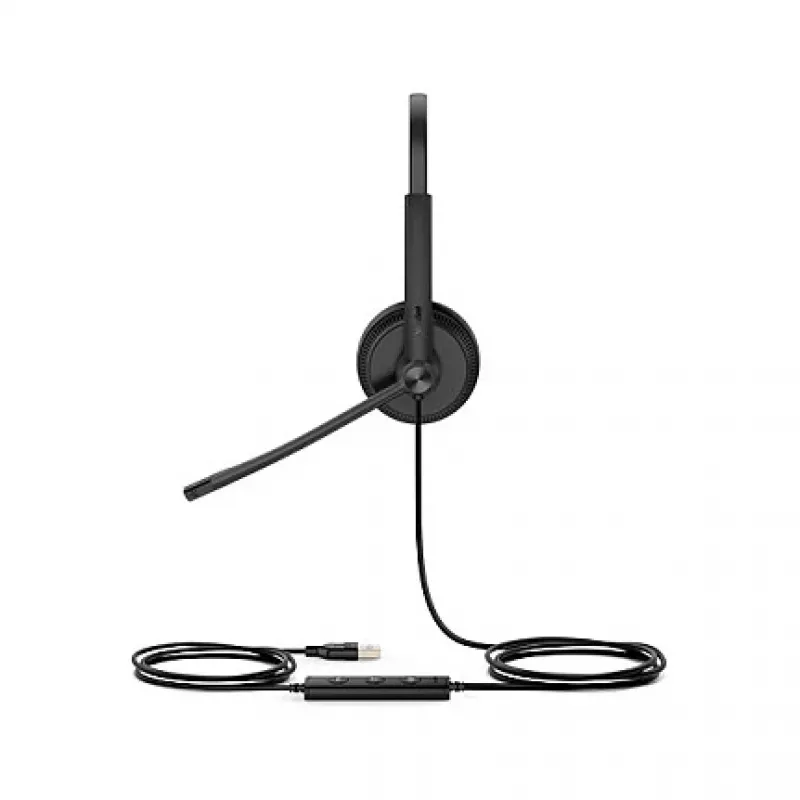 Yealink UH34 SE Lite Dual Teams cuffia con filo archetto ufficio/call center USB Type-C nero