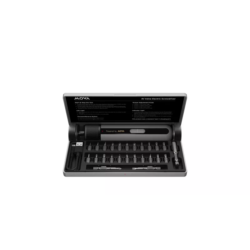 Avvitatore elettrico MOVA MSD008, motore 4 V, coppia 8 N·cm, 0,71 kg a mano per montaggi leggeri ed elettronica
