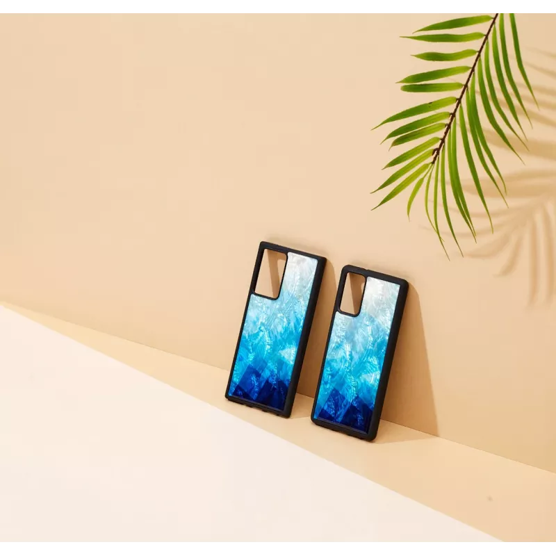 Custodia protettiva iKins per Samsung Galaxy Note 20 Ultra – blue lake nero