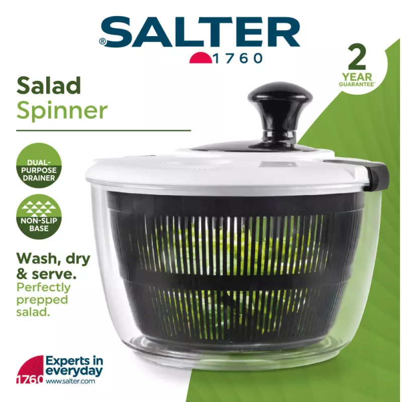 Salter BW12003EU7 centrifuga per insalata 3,5 L