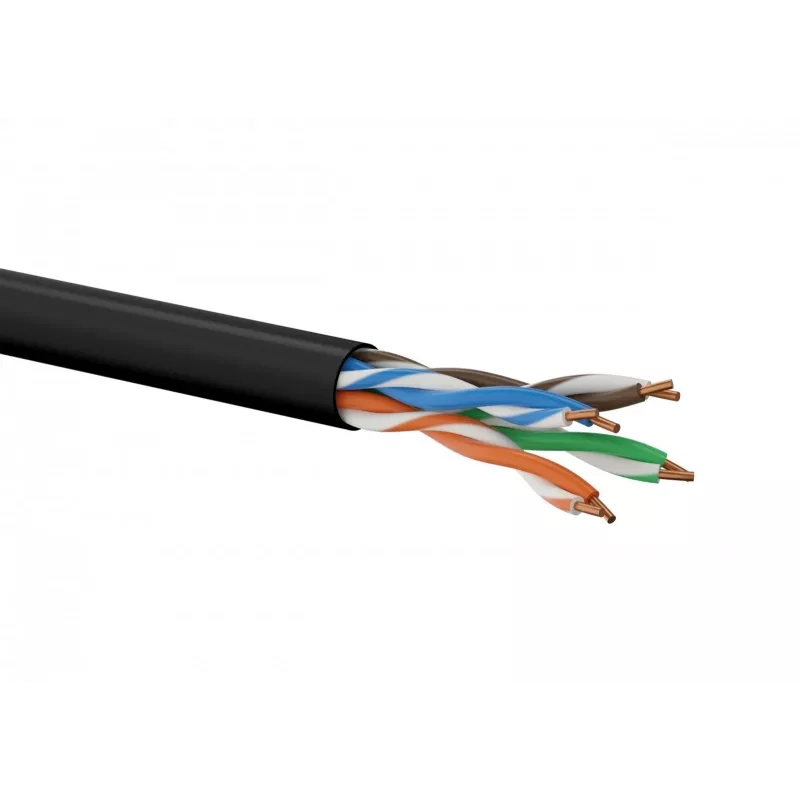 Cavo di rete A-LAN KIU5OUTZ305 U/UTP Cat5e 305 m grigio