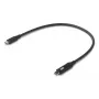 Cavo USB Ubiquiti UACC-Cable-USB-100W-0.3M-BK USB-C nero grigio 0,3 m