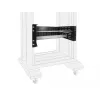 Delock kit di montaggio per guida DIN - montaggio a rack - nero - 4U - 48,3 cm (19