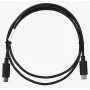 Cavo USB 2.0 USB-C a USB-C LANBERG CA-CMCM-10CU-0010-BK 1 m, nero, 480 Mbit/s, contatti placcati oro