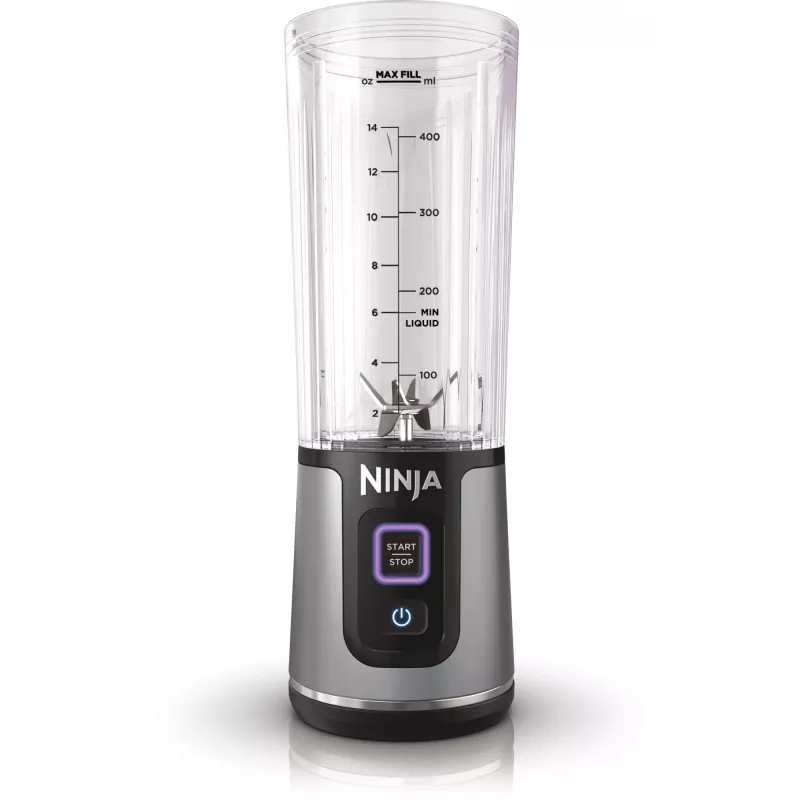 Frullatore sportivo Ninja BC151EUBK — contenitore da 0,53 L, 14,4 W, batteria, Ice-Crush, nero