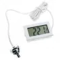 Termometro digitale Lamptron TS708 con attacco filettato G1/4, bianco