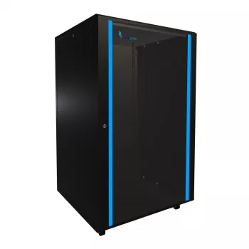 Rack autoportante Extralink armadio rack 27U 800x800 nero portata 600 kg