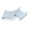 Set dissipatori ALLNET FriendlyELEC NanoPi Neo / Neo2, 20 pezzi – raffreddamento passivo per single board computer