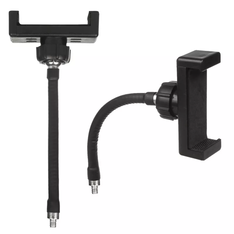 Maclean MCE610 10 Ring Light LED 12W con treppiede e trigger Bluetooth, 3 colori, 10 livelli di luminosità, luminosità regolabile 10% -100%, 160 LED, supporto smartphone, luce di illuminazione