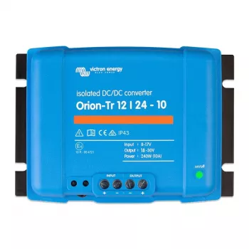 Alimentatore Orion-Tr 12/24-10A 240W — convertitore DC-DC per sistemi 12V/24V, uscita 10 A