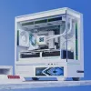 Thermalright TL-M10 Vision case PC, case mini, mATX, RGB, vetro temperato – bianco