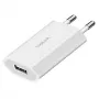 Adattatore presa USB-A, 5W, 5V/1A, 1xUSB-A bianco