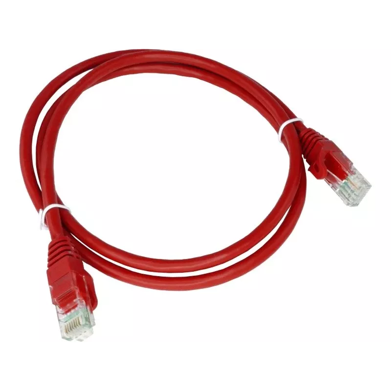 Cavo di rete Alantec KKU5CZA1 rosso 0,25 m Cat5e U/UTP (UTP)