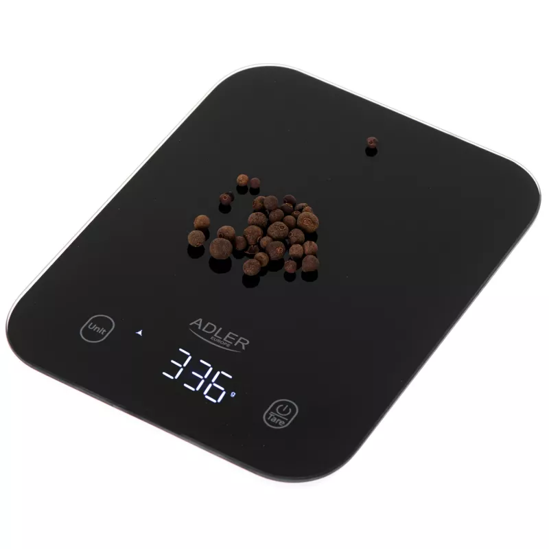 Adler AD 3181b bilancia da cucina, nero