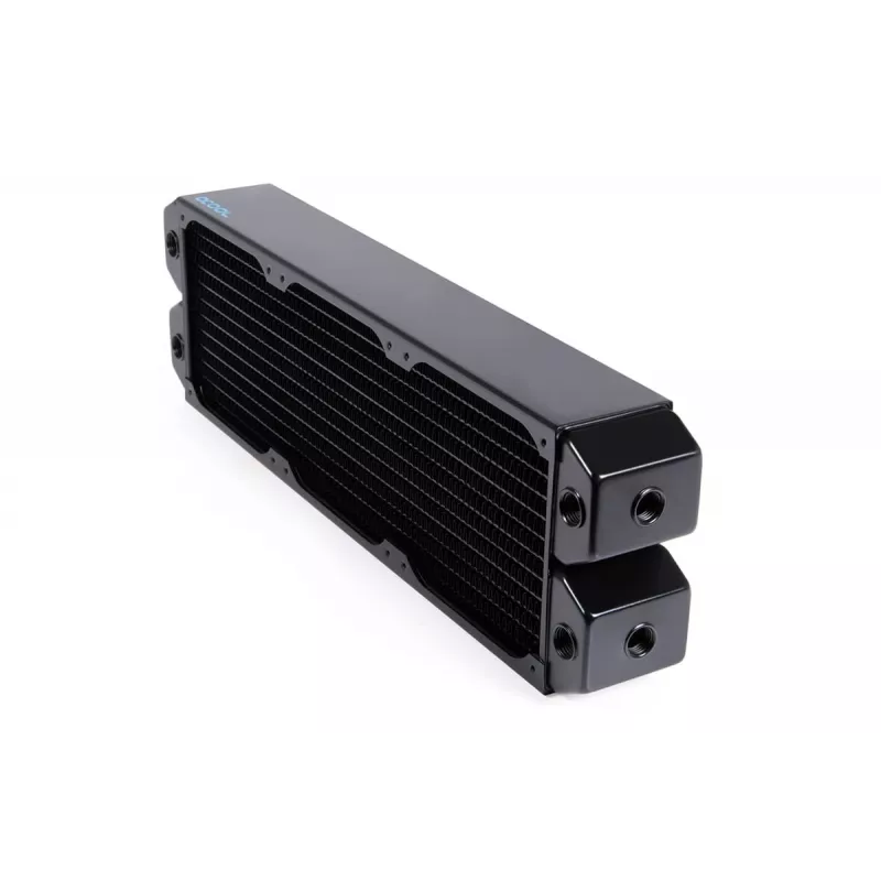 Alphacool NexXxoS UT60 14390 radiatore Dual-Flow interamente in rame, 360 mm, nero