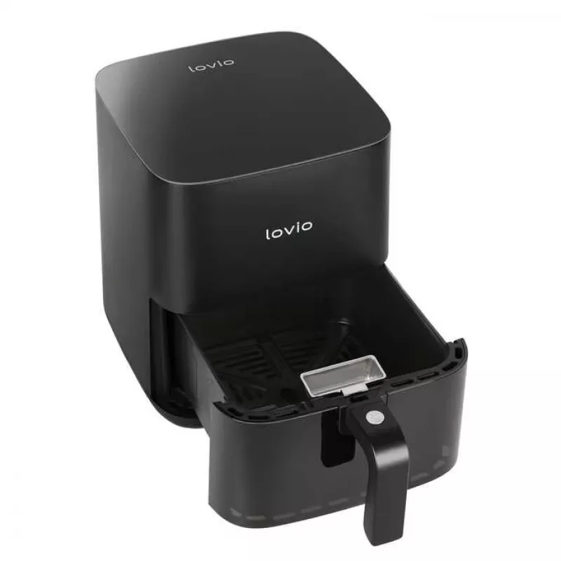 Friggitrice ad aria Lovio LVAF001BK 5 l nera — friggitrice ad aria compatta, capacità 5 litri