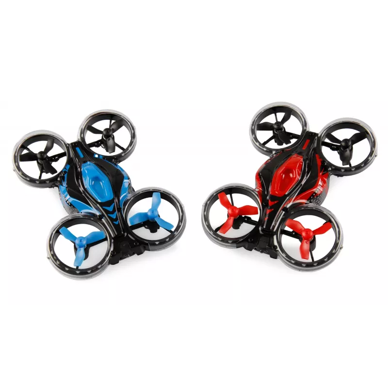 Bundle drone da battaglia Amewi FightStar rosso e blu — modello 25344, per uso interno/esterno, adatto a bambini da 8 anni