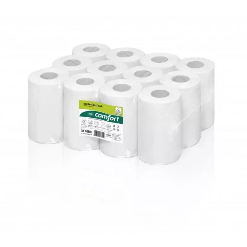 Rotoli centerfeed WEPA per sistema dispenser RPMB1120, 1 velo, 120 m, tissue riciclato, (12 pezzi)
