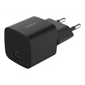 Caricabatterie USB-C Belkin BOOSTCHARGE 25W Power Delivery nero - caricabatterie da parete USB-C PD 25W rapido