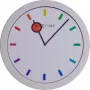 NeXtime orologio 3048 Color Change, Ø28 cm, da parete, bianco/multicolore