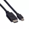 Cavo video ROLINE - Mini DisplayPort (M) a HDMI (M)