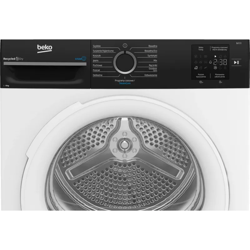 Asciugatrice BEKO BM3T3823WBW modello slim