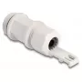 Pressacavo M28 DELOCK, plastica, grigio, con fissaggio a fascetta, 1 pz.