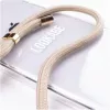 Custodia a tracolla Lookabe loo007 oro nude per iPhone 7/8 Plus – custodia portatile per telefono con laccio