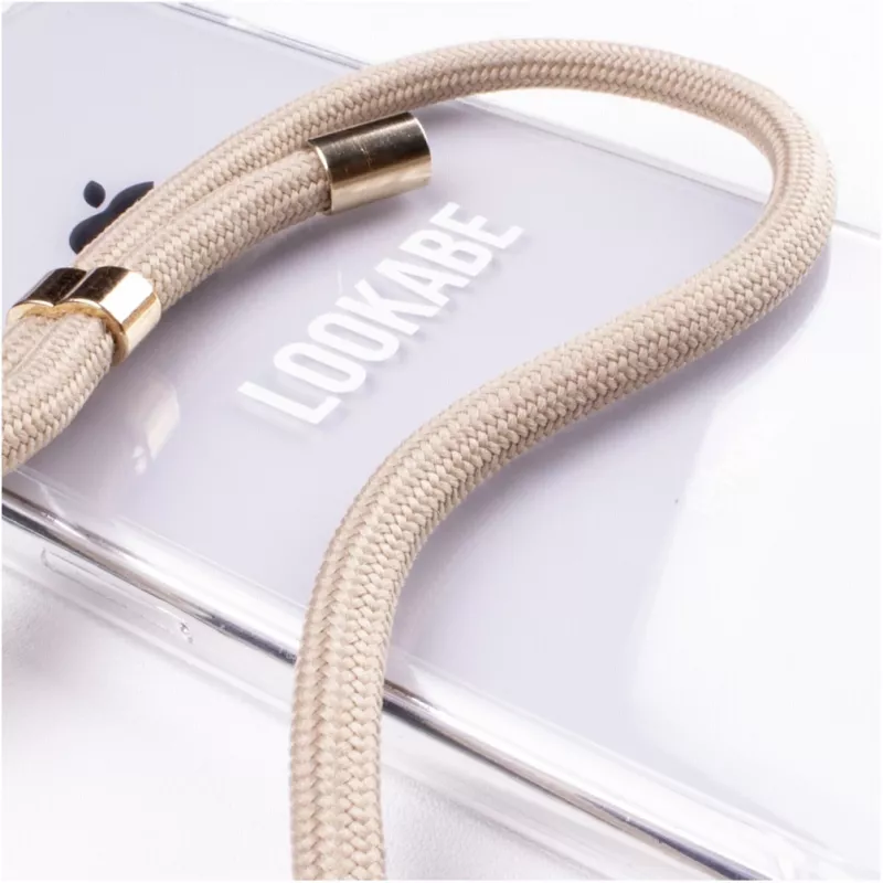 Custodia a tracolla Lookabe loo007 oro nude per iPhone 7/8 Plus – custodia portatile per telefono con laccio