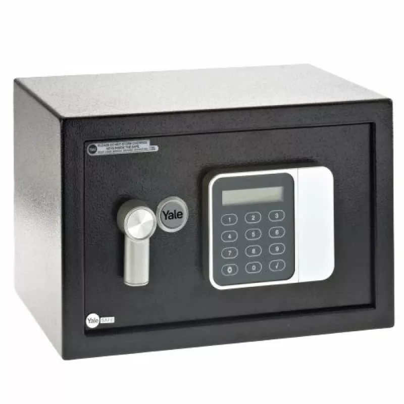 Cassaforte freestanding Yale YSG/200/DB2 — acciaio, combinazione, 8,6 L, 310×200×200 mm, nero