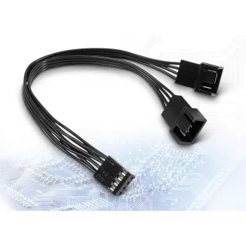 Cavo SATA Inter-Tech 88885521 0,15 m nero connettore maschio/femmina