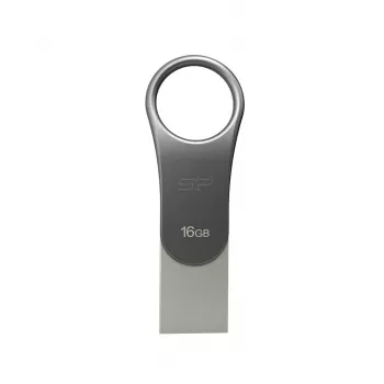 Chiavetta USB Silicon Power 16 GB USB Type-A / USB Type-C, USB 3.2 Gen 1, titanio, custodia in zinco
